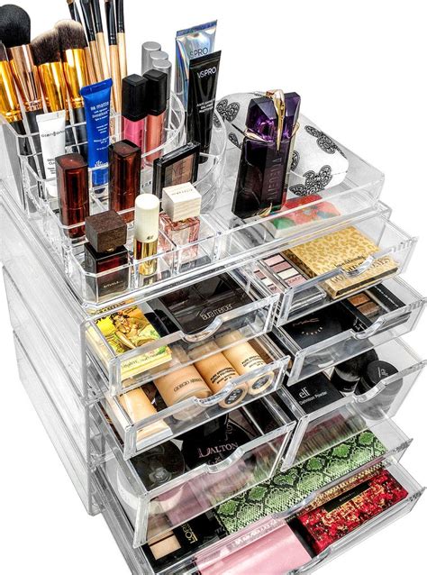 make your own makeup organizer.